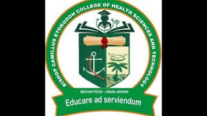 Bishop Camillus College of Health Tech Admission Form 2025/2026.