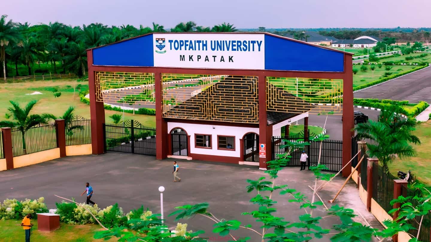 Topfaith University Post-UTME/DE 2026: Cut-Off Mark, Eligibility and Registration Details