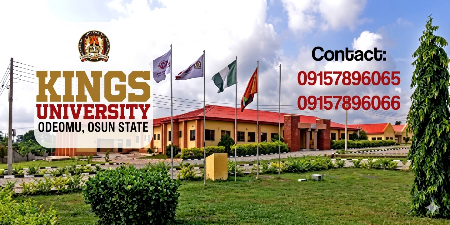 Kings University, Ode-Omu Post-UTME/DE 2026: Cut-Off Mark, Eligibility and Registration Details