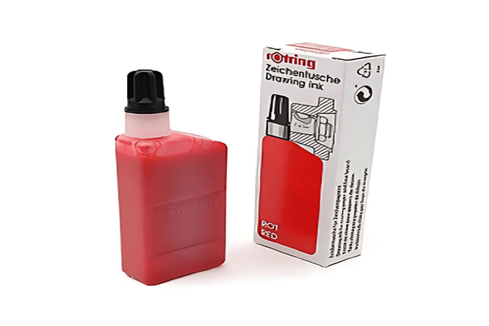 Red Colour Ink