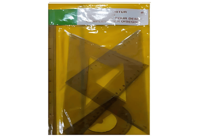 Technical Drawing Set Square of 4