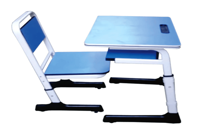 Modern School Desk -Blue