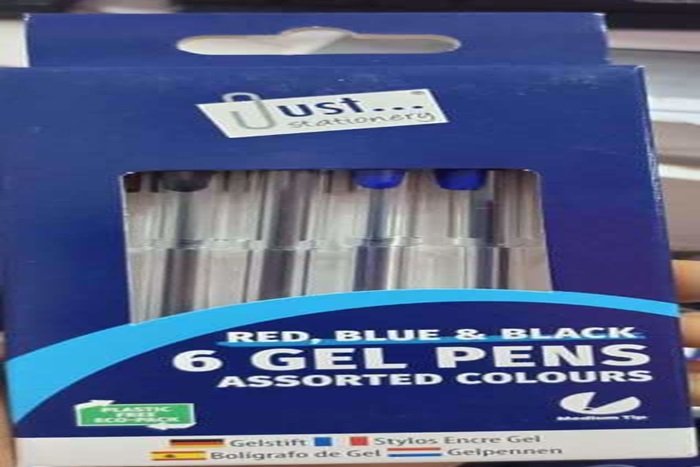 6 GEL PENS HIGHLIGHTERS