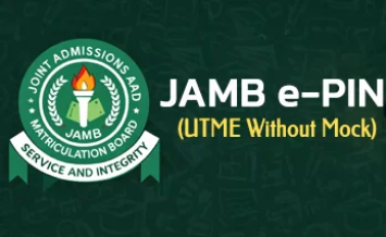  Purchase JAMB e-PIN (UTME Without Mock)