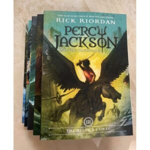 5 Books Percy son and The Olympians English Story Science Fiction Kids Learn Young Adult Reading