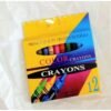 12 In 1 NON TOXIC COLOURING CRAYONS : 2 PACKS