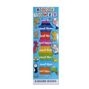 Alligator Book Tower Animals 8 Board Books